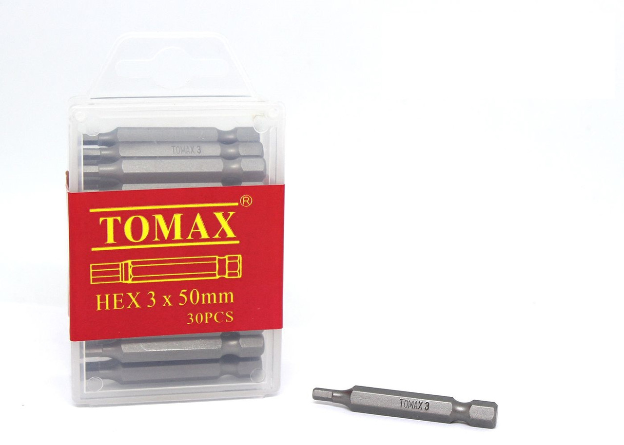 Біта HEX3x50мм магнітна, фото 1