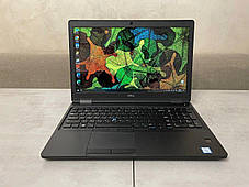 Б/в Ноутбук Dell Precision 3520 15.6" 1920x1080 Сенсорний| Core i5-7440HQ| 16 GB RAM| 256 GB SSD| HD 630, фото 3