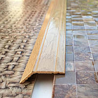 Поріжок перепад до 10 мм різнорівневий. А 10 "під дерево" Дуб (фарбований), 2.7