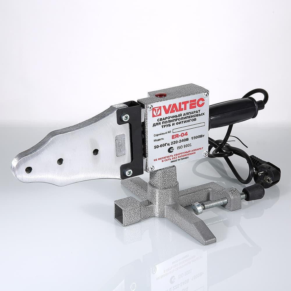 Зварювальний апарат плоский Valtec ER-04 (20-40 мм) для поліпропіленових труб (1500 Вт) VTp.799.E.2, фото 1