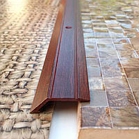 Поріжок перепад до 10 мм різнорівневий. А 10 "під дерево" Махагон (фарбований), 2.7