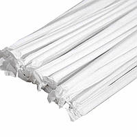 Смугасті трубочки для напоїв Ø4.8×210 мм 200 штук в індивідуальній упаковці, для напоїв та коктейлів