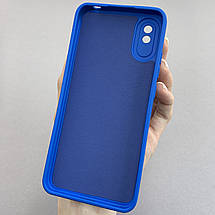 Чохол для Xiaomi Redmi 9A силіконовий кейс із захистом камери на телефон сяомі редмі 9а синій l8o, фото 3