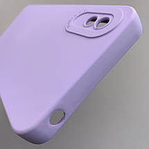 Чохол для Xiaomi Redmi 9A силіконовий кейс із захистом камери на телефон сяомі редмі 9а світло-бузковий l8o, фото 6
