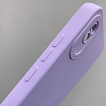 Чохол для Xiaomi Redmi 9A силіконовий кейс із захистом камери на телефон сяомі редмі 9а світло-бузковий l8o, фото 4