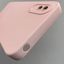 Чохол для Xiaomi Redmi 9A силіконовий кейс із захистом камери на телефон сяомі редмі 9а рожевий l8o, фото 6