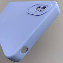Чохол для Xiaomi Redmi 9A силіконовий кейс із захистом камери на телефон сяомі редмі 9а блакитний l8o, фото 6