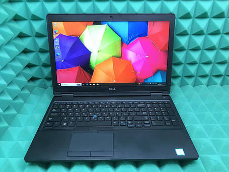 Б/в Ноутбук Б-клас Dell Precision 3520 15.6" 1920x1080| Core i7-7820HQ| 16 GB RAM| 256 GB SSD| Quadro M620 2GB, фото 1