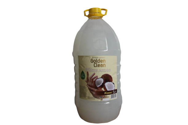 Рідке мило для рук 5 л кокос Golden Clean
