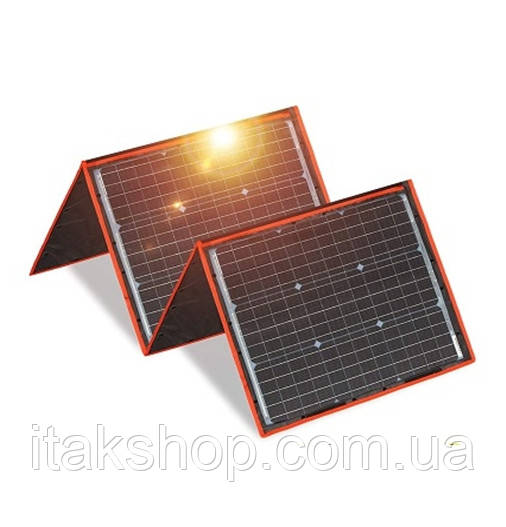 Зарядна сонячна панель 160Вт (2xUSB 1хType) 20В-вихід