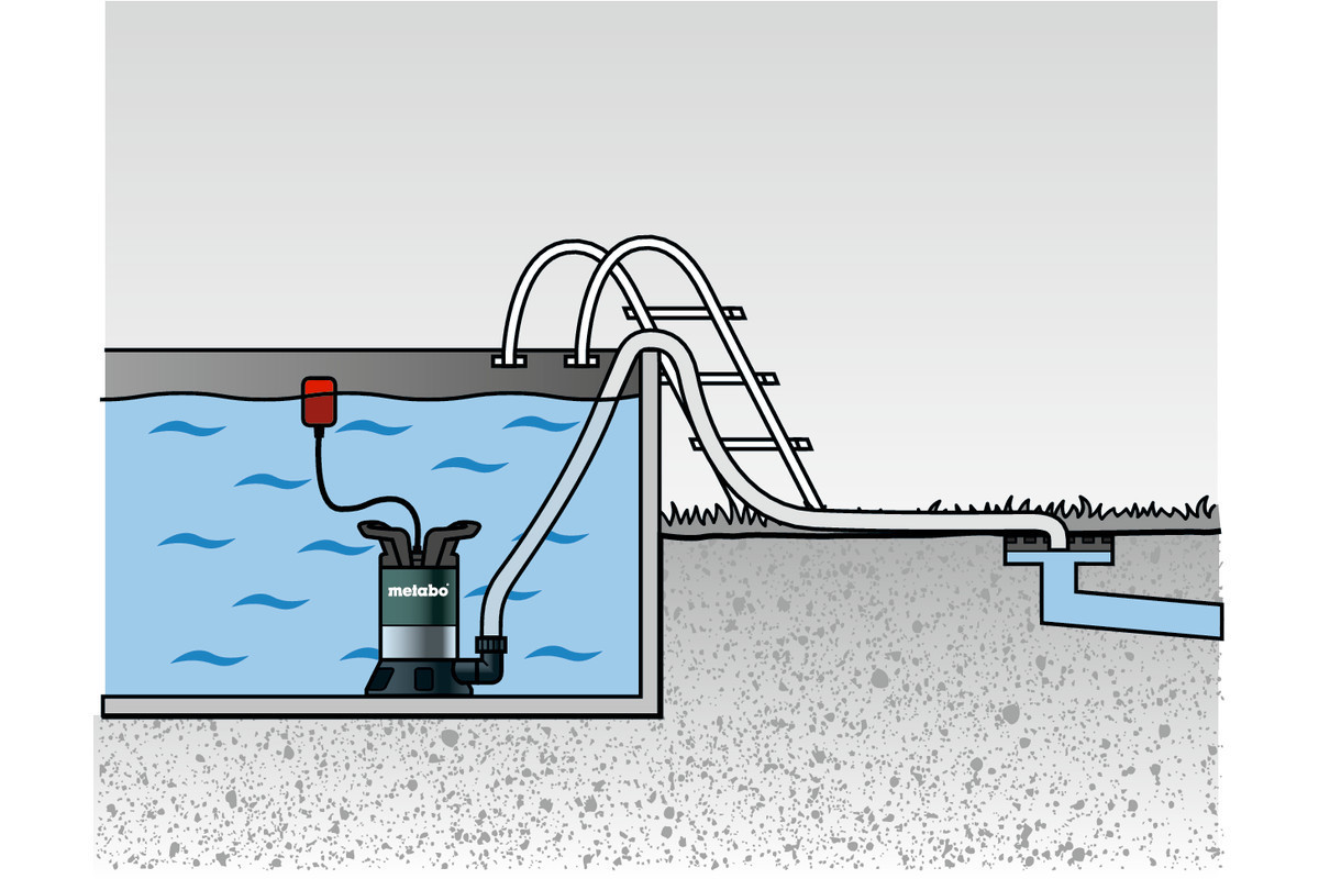 Насос заглибний для чистої води Metabo (0250800002) TPF 7000 S - фото 4 - id-p1869706167