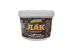 Лак акриловий для каменю мокрий камінь Akrilika 1 л