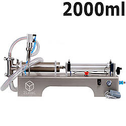 Дозатор розливу рідин 2000мл Поршневий настільний дозувальний апарат NPLL-2000 Машина розливу Hualian