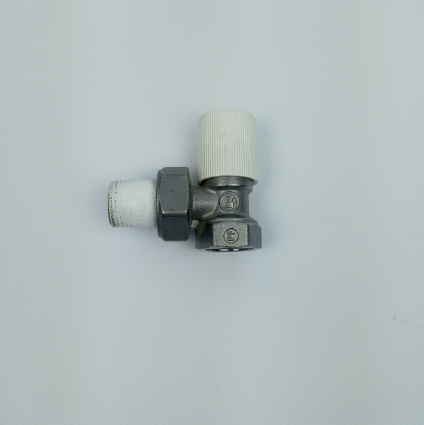 Клапан ручний кутовий, хромований 1/2" "Stella" Giacomini