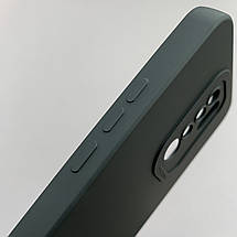 Чохол для Xiaomi Redmi 9 силіконовий кейс із захистом камери на телефон сяомі редмі 9 чорний l8o, фото 4