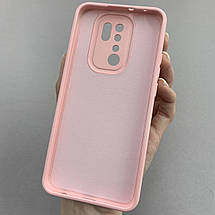 Чохол для Xiaomi Redmi 9 силіконовий кейс із захистом камери на телефон сяомі редмі 9 рожевий l8o, фото 3