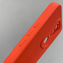 Чохол для Xiaomi Redmi 9 силіконовий кейс із захистом камери на телефон сяомі редмі 9 червоний l8o, фото 4