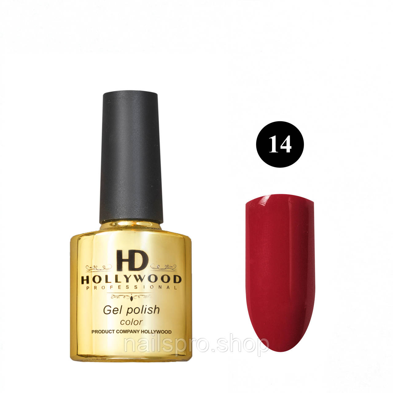 Гель лак HD Hollywod № 14, 8 ml.