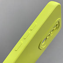 Чохол для Xiaomi Redmi 9 силіконовий кейс із захистом камери на телефон сяомі редмі 9 жовтий l8o, фото 4