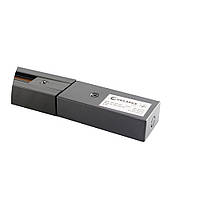 Шинопровід для кріплення та живлення трекових світильників VELMAX V-TR, 2м, 15А, чорний