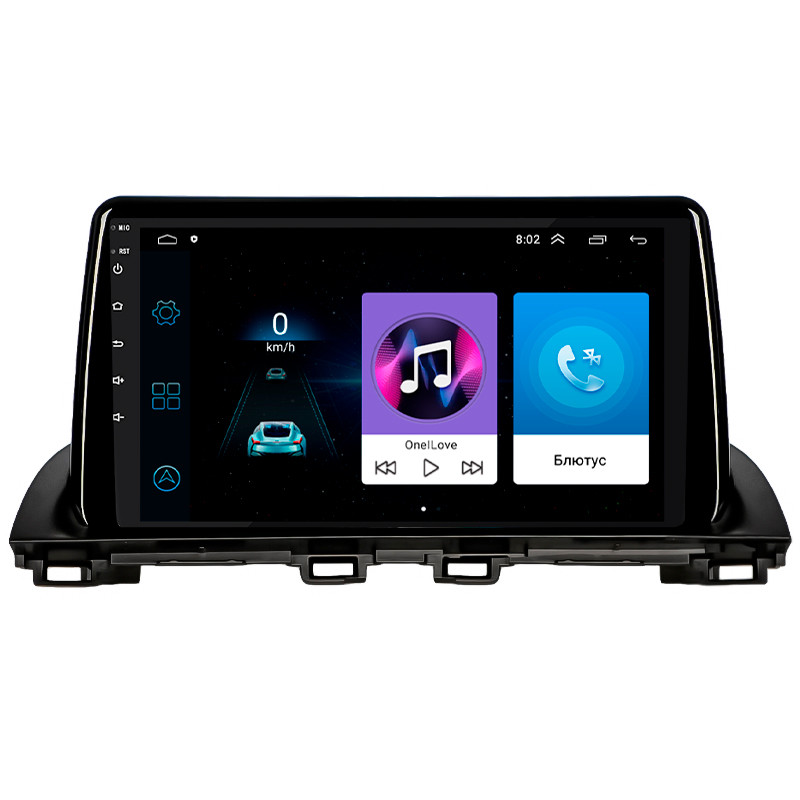 Штатна магнітола Lesko для Mazda 3 III (BM) 2013-2017 екран 9" 1/16Gb Wi-Fi GPS Base 3 шт.