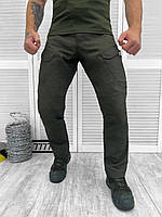 Тактические мужские штаны Single Sword oliva Брюки летние армейские рипстоп олива