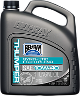 Масло моторное BEL-RAY Thumper Racing Synthetic Ester Blend 4T 10W-40 4л