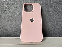 Silicone case с Magsafe на iphone 14 чехол магсейф для айфон 14 розовый