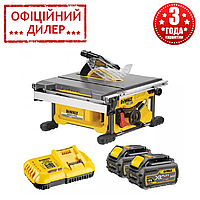 Настольная пила циркулярная аккумуляторная DeWALT DCS7485T2 (1.85 кВт, 210 мм) YLP