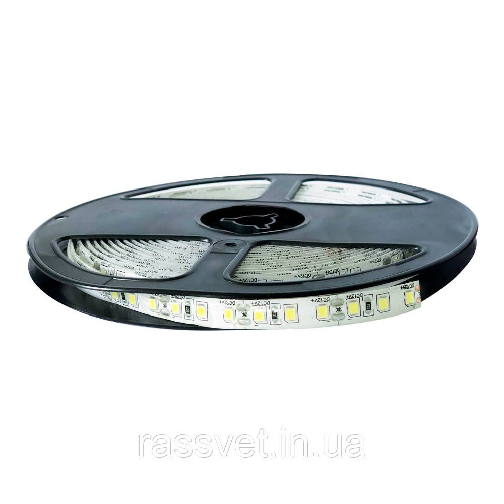 Світлодіодна стрічка  LEBRON L-LS, SMD 2835, 120LED, 9,6W/m, DC12V, 4200K, ІР65, (1м)