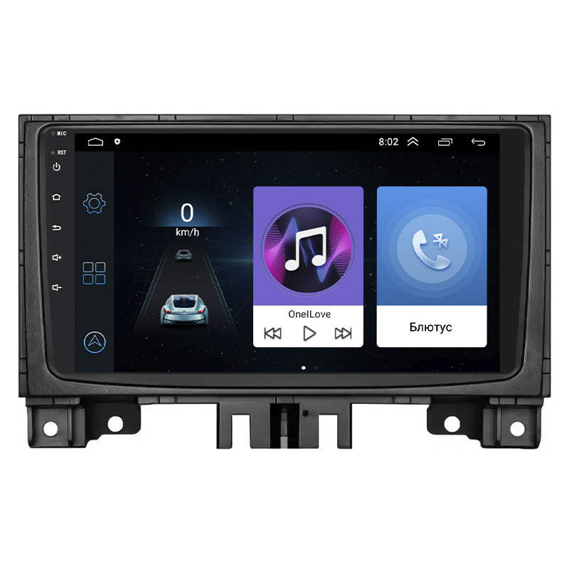 Штатна магнітола Lesko для Volkswagen Crafter I 2006-2011 екран 9" 1/16Gb Wi-Fi GPS Base 3 шт.