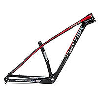 Рама 29" Twitter Fiber Carbon Frame Storm 2.0 19" чорний/червоний (CARB01)