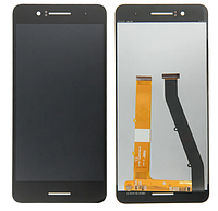 Дисплей (LCD) HTC 728G Desire Dual Sim с сенсором чёрный