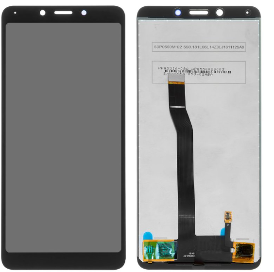 Дисплей (LCD) Xiaomi Redmi 6, Redmi 6A із сенсором чорний, фото 1