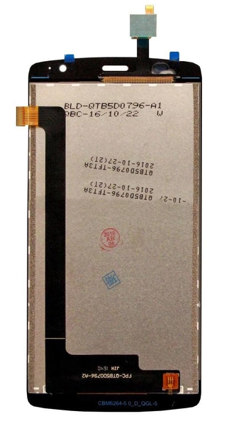 Дисплей (LCD) ZTE L5 Blade із сенсором сірий, фото 1