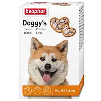 Лакомство для собак Beaphar (Бифар) Doggy's Mix с таурином, биотином, и протеином 180 табл