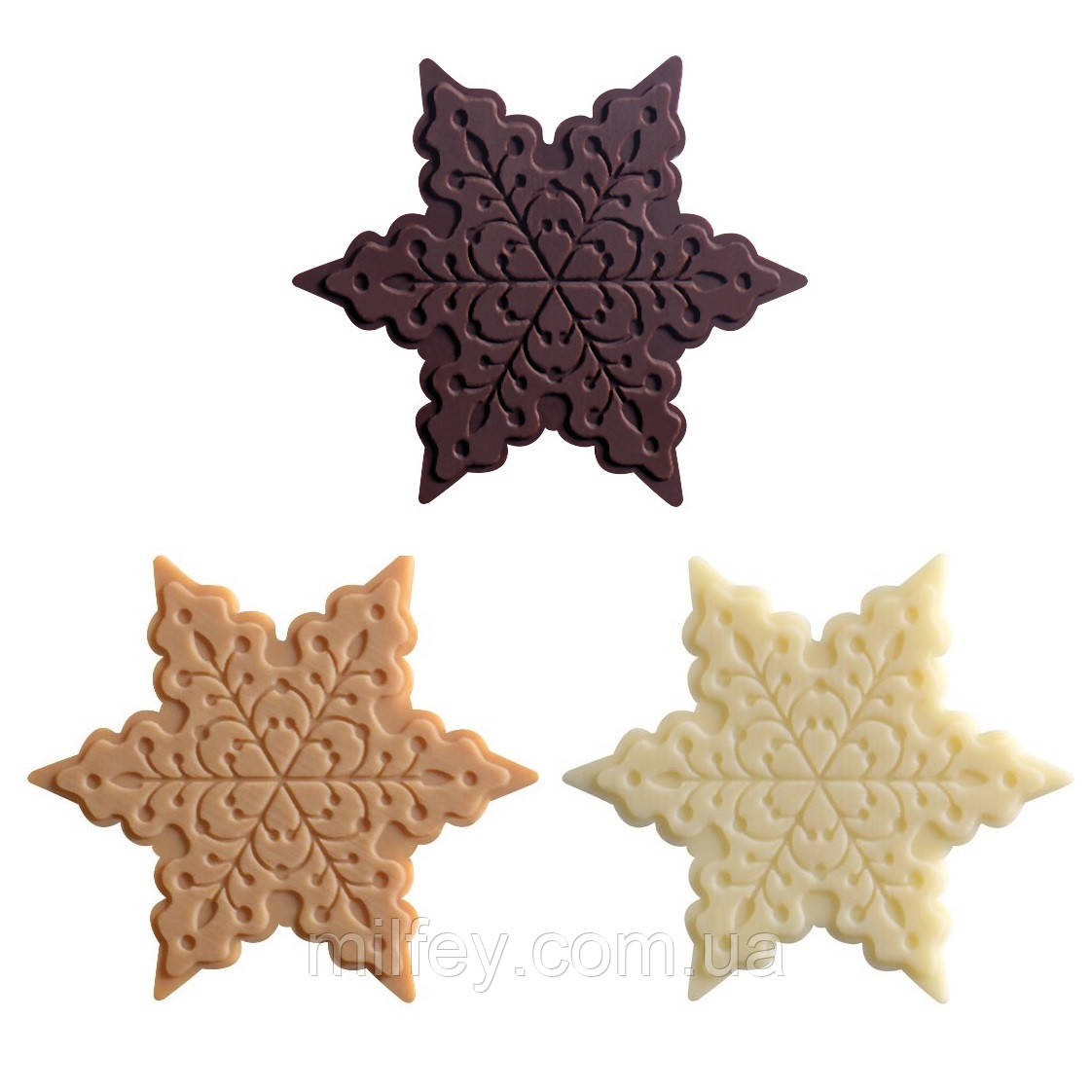 Шоколадні фігурки, Новорічні кульки, 4.3х3.8 см (упаковка 105 шт.) PCB