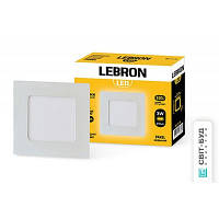 Світлодіодний світильник Lebron L-PS-2465, 24W, вбудований, 6500K, з блоком живлення.