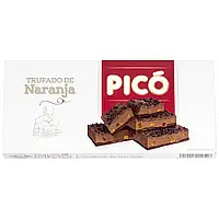 Туррон шоколадный трюфель с апельсином Pico Turron dTrufado de Naranja 150г Испания