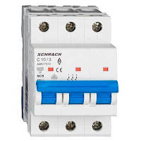 Автоматичний викл. 6кА 3Р 63А х-ка C Schrack