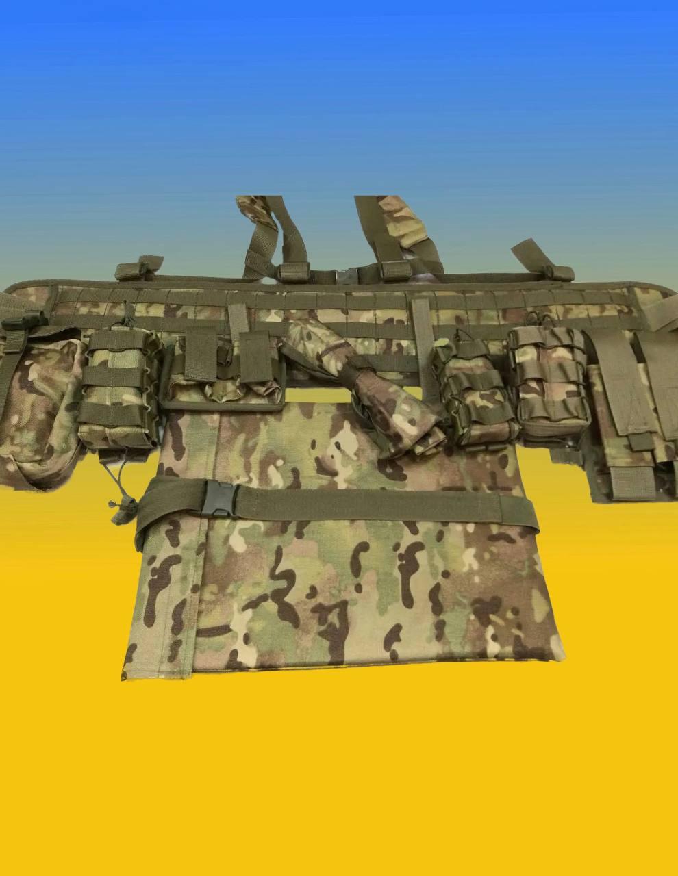 РПС з підсумками розвантажувальна система комплект із сидінням PRO maxi. Мультикам