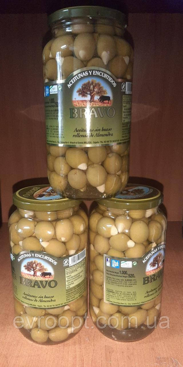 Оливки з мигдалем Bravo Aceitunas y Encurtidos 1кг, Іспанія