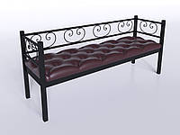 Комплект диван с креслом Tenero Грин Трик 2 Черный (100000183) D3P7-2023