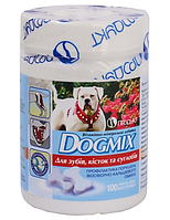 Вітаміни для собак Dogmix для зубів, кісток та суглобів, 100 таблеток