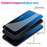 Чехол Gradient для телефона Samsung Galaxy A32 SM-A326 загартоване скло на самсунг гелекси А32 бампер градієнт, фото 5