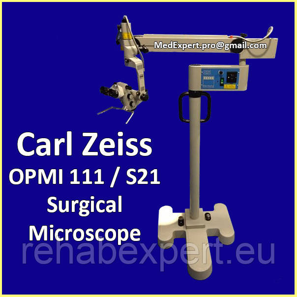 Операційний мікроскоп для оториноларингології Carl Zeiss OPMI 111 Surgical Microscope on S21 Stand