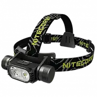 Мощный налобный фонарь Nitecore HC68 с электронной фокусировкой