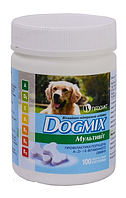 Витамины для собак Dogmix Мультивит, 100 таблеток Догмікс