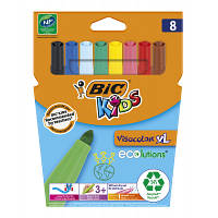 Фломастеры Bic Kids Visacolor XL, 8 цветов (bc8290062) - Топ Продаж!