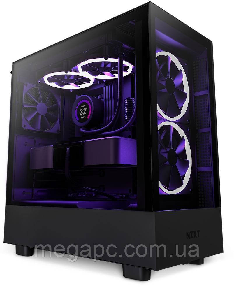 Комп'ютер NZXT H5 Elite/ Core i5-14600КF/ СВО NZXT/ RTX4070 12GB / B760/ 32GB DDR5/ M2 2TB/ 750W 80+ Gold